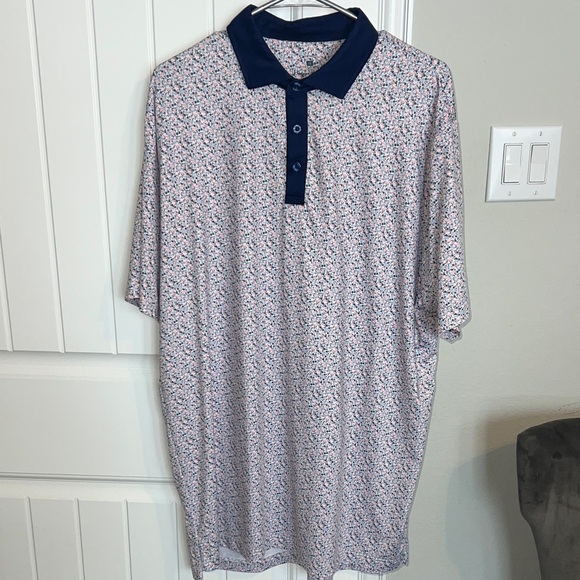 Hammer Back Other - Hammer Back Floral Button Down Shirt -Navy and Pink Spring, Summer, Easter SZ XL